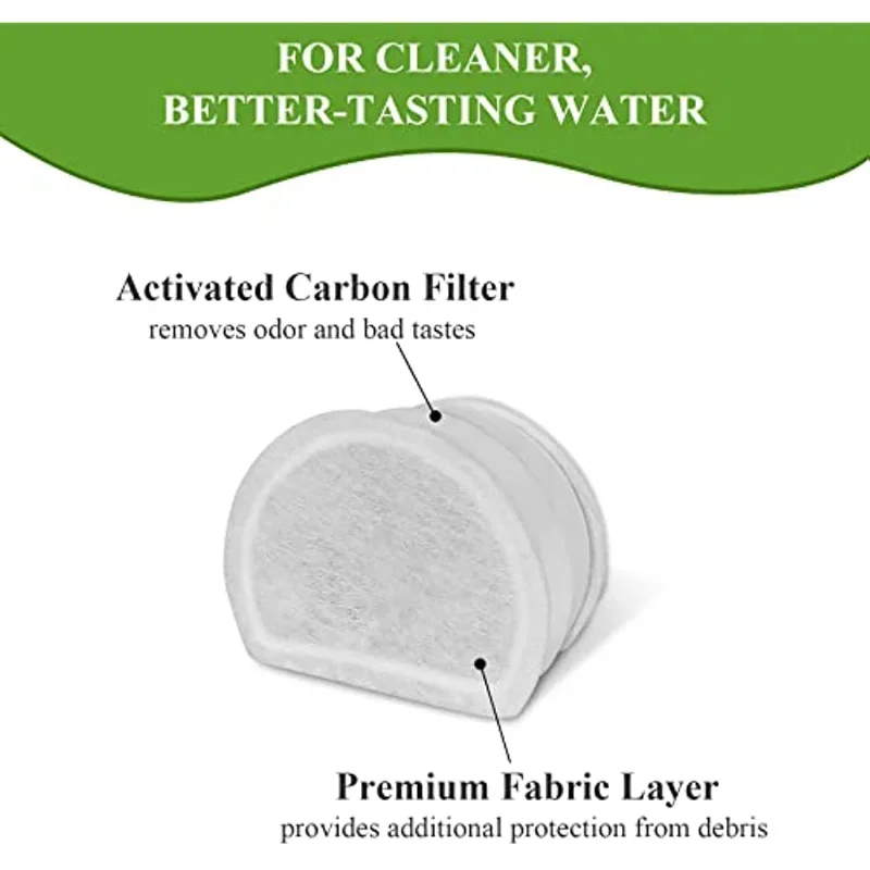 Replace Carbon Filters Compatible with Petsafe Cat Water Fountains thumbnail