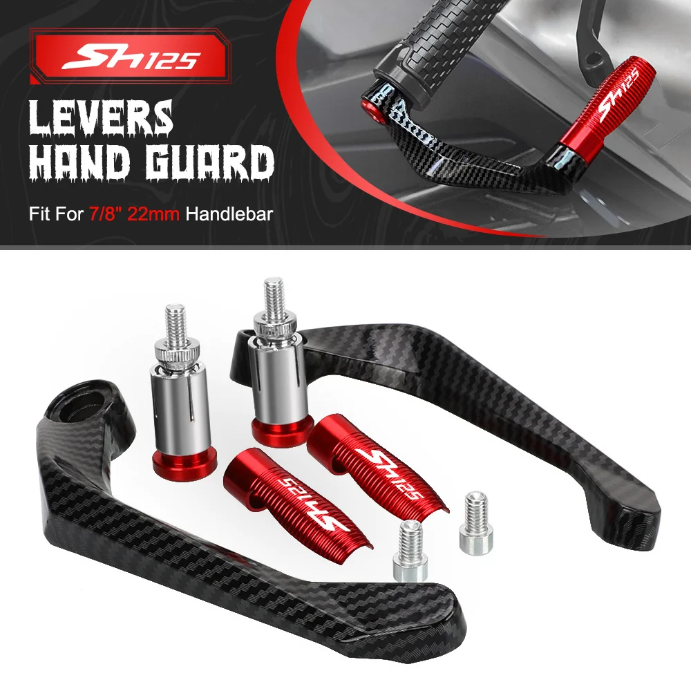 

Motorcycle Handlebar Brake Clutch Levers Protector Guard Handle Bar 2024 For HONDA SH125 SH125i SH 125 2014-2023 2022 2021 2020