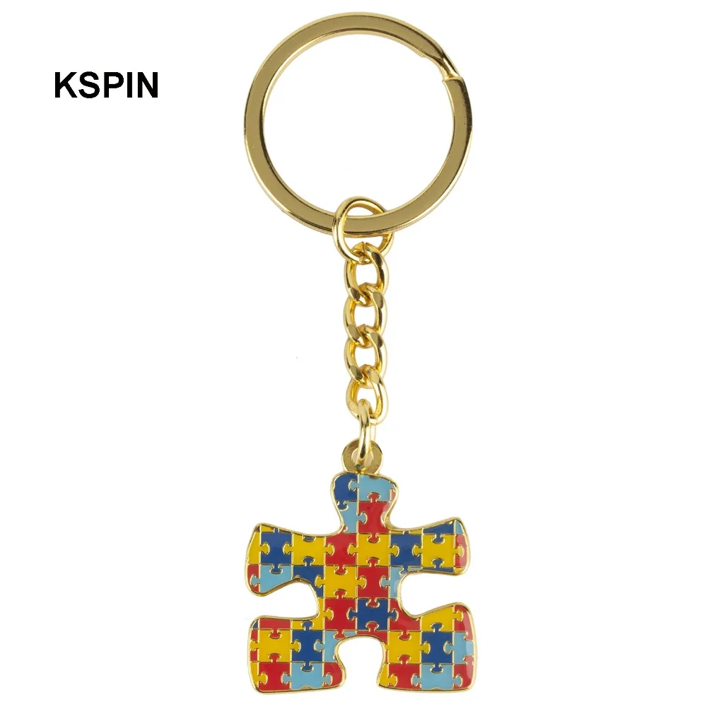 Autism Flag Lapel Pin Flag badge Brooch Pins Badges