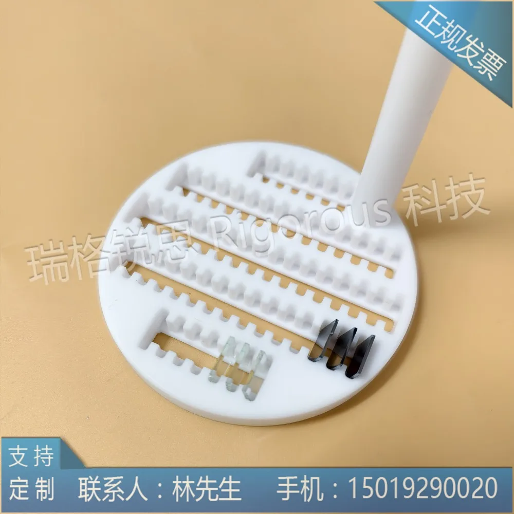 

Polytetrafluoroethylene Cleaning Basket/ITO/FTO Conductive Glass Cleaning Rack/silica Wafer Cleaning Rack/silica Wafer Basket