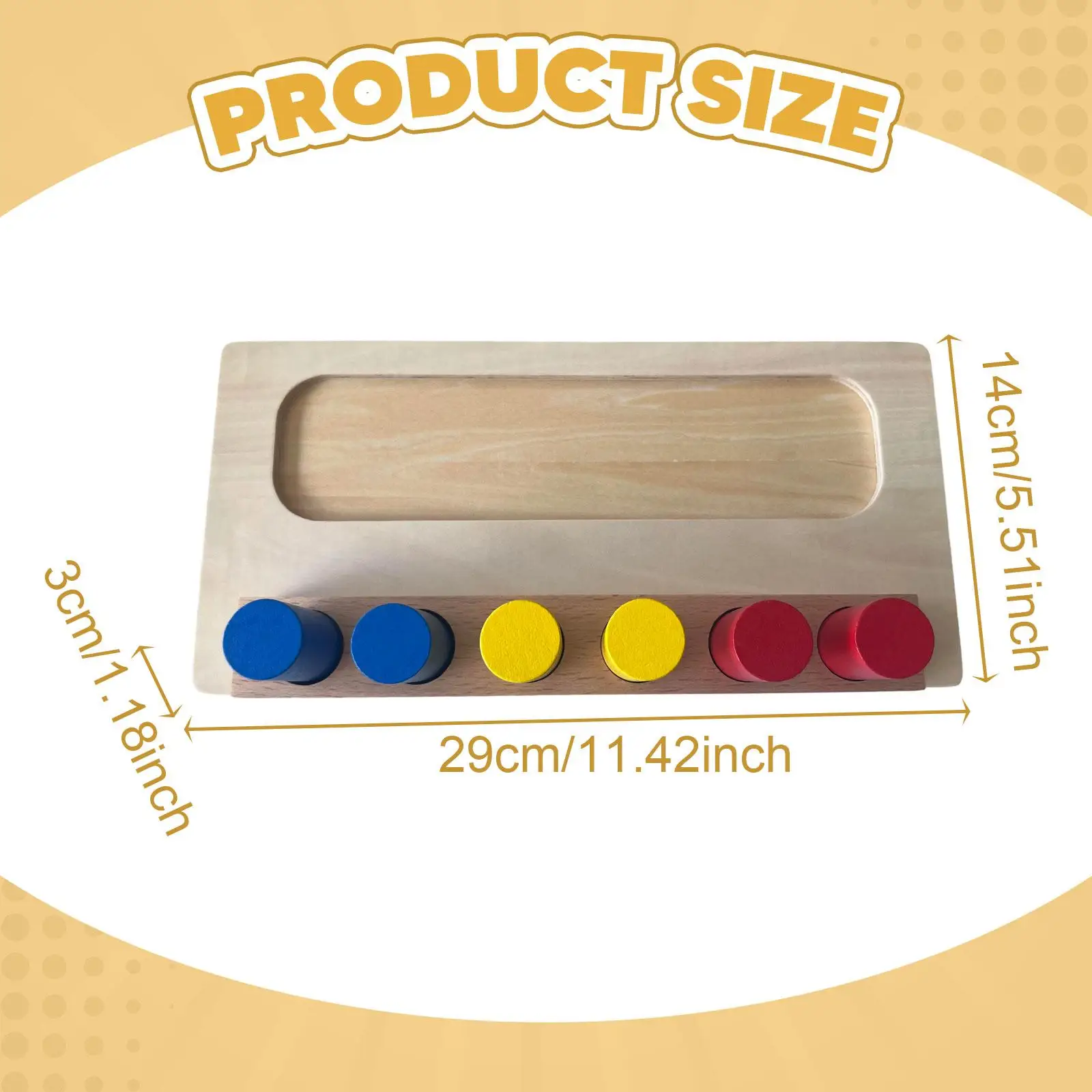 لعبة ربط خشبية للمهارات الحركية الدقيقة والتنسيق بين اليد والعين المدرسية