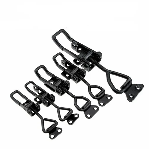 Imagen 2 del producto Pestillo de palanca de captura, abrazadera de palanca ajustable, caja de gabinete, manija de bloqueo, cerrojo para carpintería, herramienta de mano, herrajes para muebles