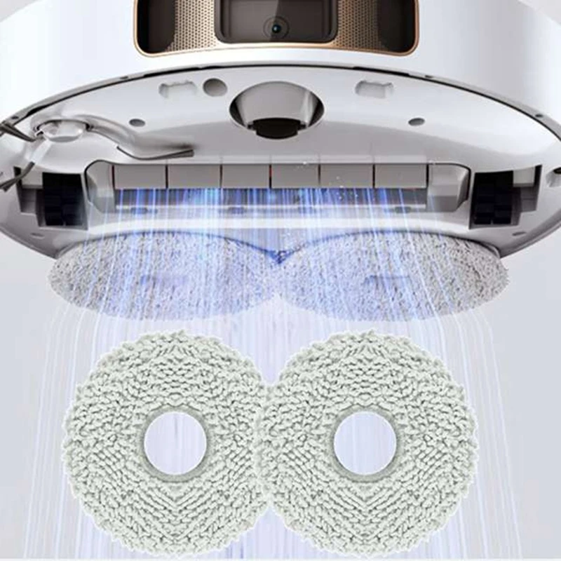 Spazzola laterale principale Filtro Hepa Mop Panno Pad di ricambio per Xiaomi Robot Aspirapolvere S10+ / S10 Plus Parti per aspirapolvere