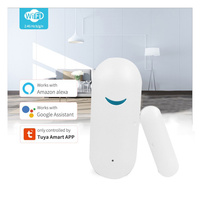 Remote Anti-theft Detection Alarm Wi-Fi Intelligent Door Magnetic Detector Window Garage Wireless Sensor Tuya APP Linkage Switch