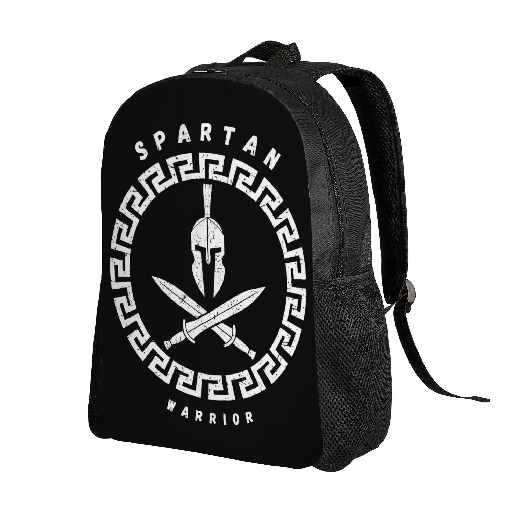Custom Spartan Race Links Motor To Courage Backpacks for Men Women Water Resistant College School Challenge  Bag Print Bookbag