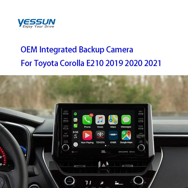 

OEM Встроенная резервная камера для Toyota Corolla E210 2019 2020 2021 оригинальный адаптер для экрана камеры заднего вида