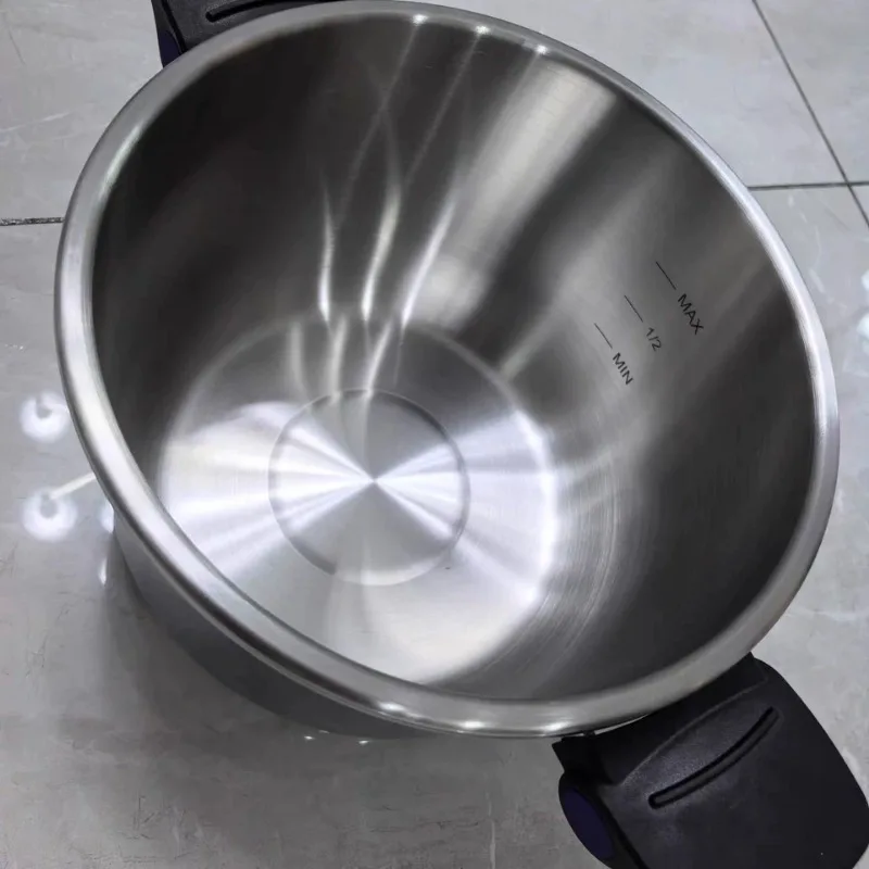 Safety Lock Stainless Steel Cooking Vessel One Hand Control Quick Cooking Equipment For Daily Household Kitchen Use