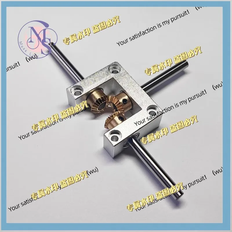 4/5Mm commutator, right angle angle meter, small 90 degree 1:1 bevel gear T-gearbox