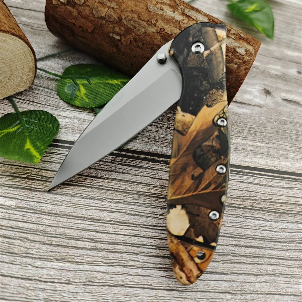 NEW 1660CAMO Ken Onion Design Tactical Sharp Folding Knife Stainless Steel Hunting Camping Knives Outdoor Pocket EDC Small Tools