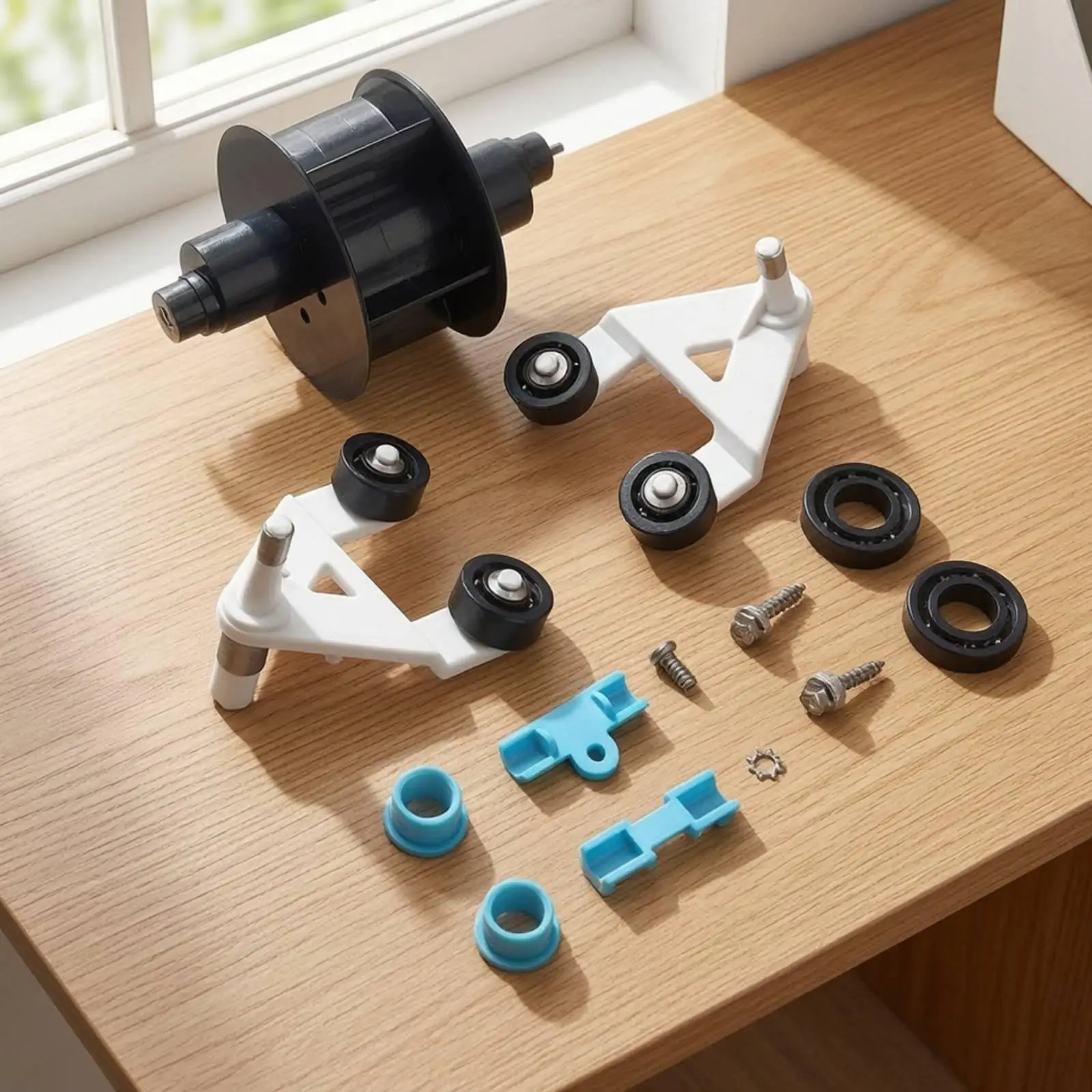 Universal Pool Cleaner Impeller Assembly Kit Blue and Black Parts for Axv417whp Drive Mechanism Repair