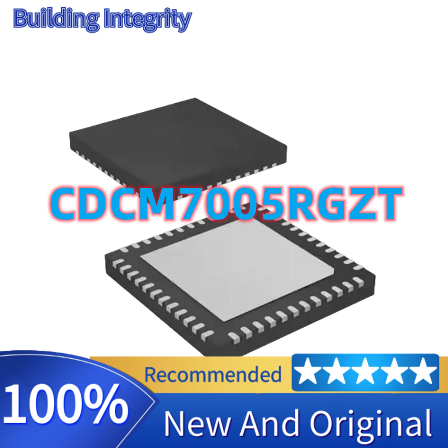 

5PCS CDCM7005RGZR CDCM7005RGZT CDCM7005RGZ IC CLK SYNC/JITTER CLEANR 48VQFN New Original Spot Stock