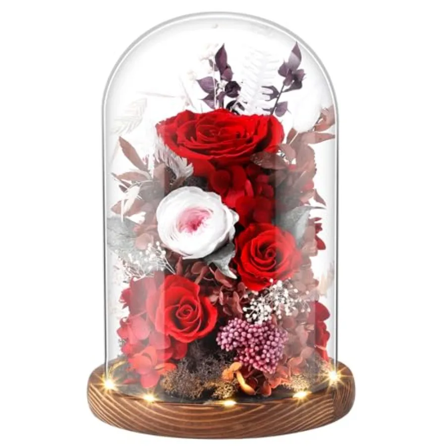 

Eternal Flower Preserved Long Lasting Stable Color Natural Material Symbol of Everlasting Love for Wife Mothers Select Annivers