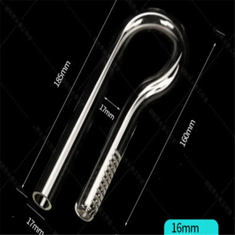 Lily Glass Pipe Mini Nano 12mm 9mm 16mm Inflow Outflow Jet Power Outflow Fish Plant Tank Aquarium Filter Accessory