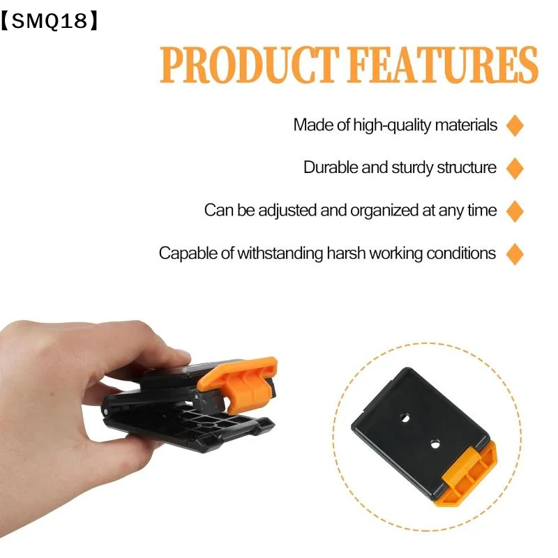 Tape Measure Rack Thickened Belt Clip Fixed Plastic Portable Tool Holder Clip Durable Bag Buckles Hand Power Tool Organizer【SMQ】