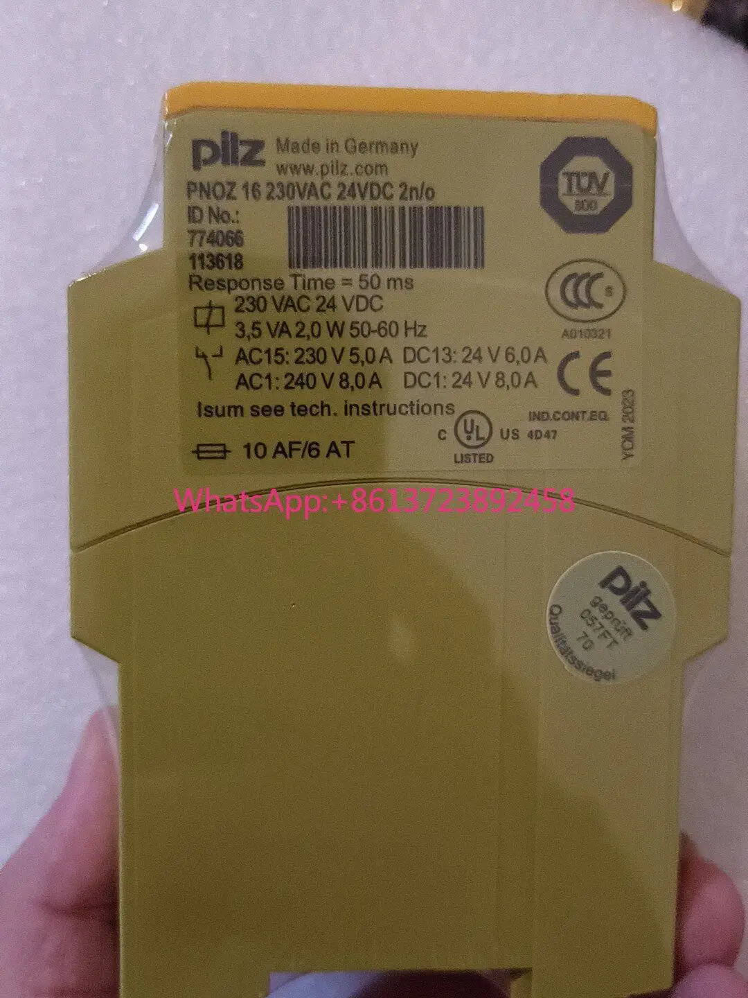 Pilz 774066 safety relay in stock