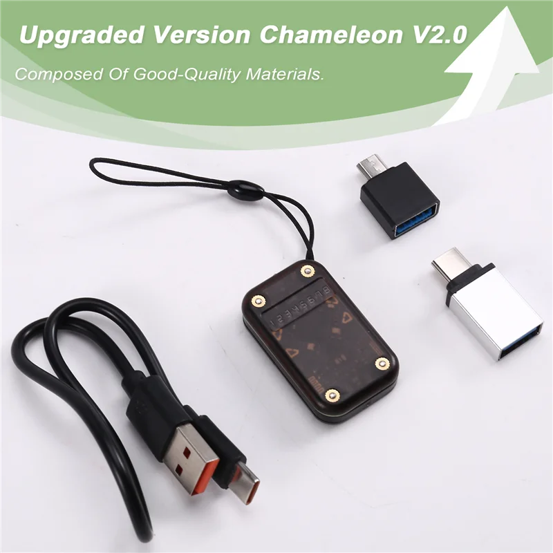 

ELECT-Restart Chameleon V2.0 125 кГц 13,56 МГц RFID Считыватель смарт-чипов Эмулятор Декодер смарт-карт NFC Дубликатор