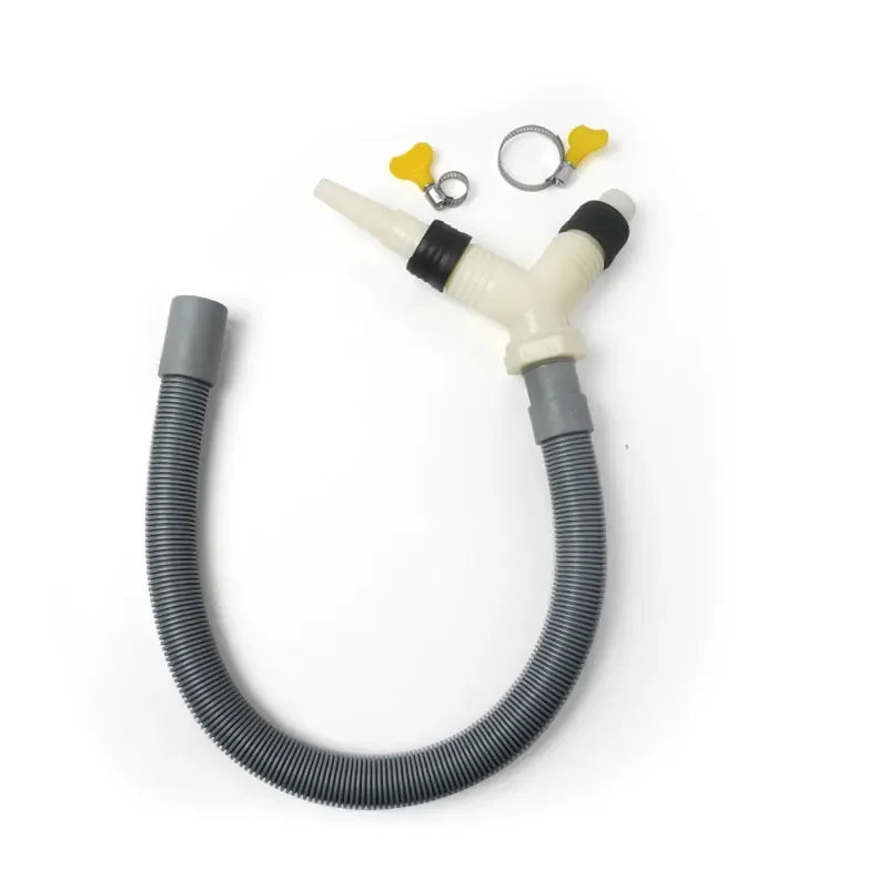 Drainage tee adapter drainage pipe fitting for washing machine dryer drain With extended drainage hose