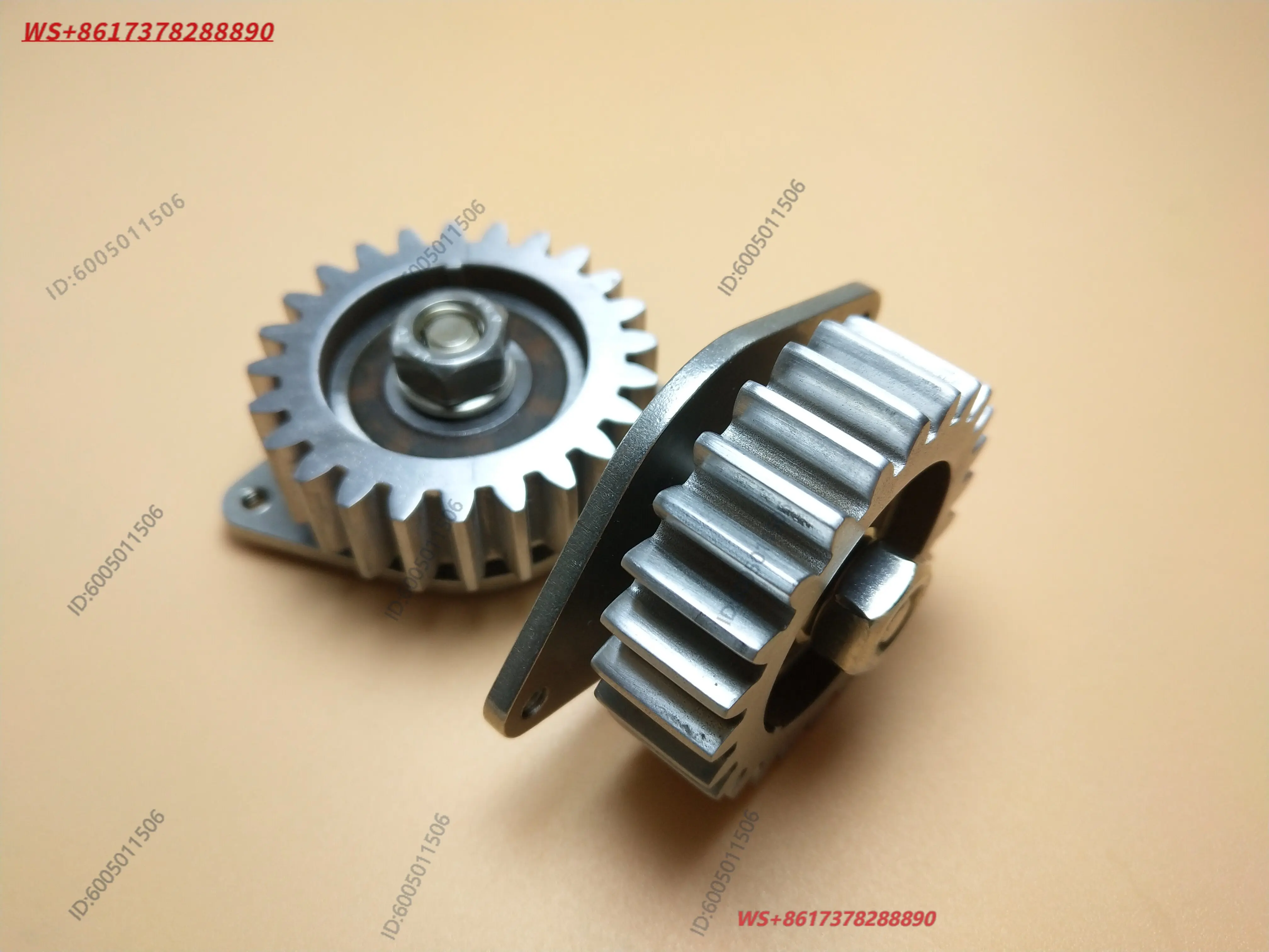 Rotation arbitrary stop unidirectional damping gear shaft damper rocker arm bracket joint buffer torque adjustable