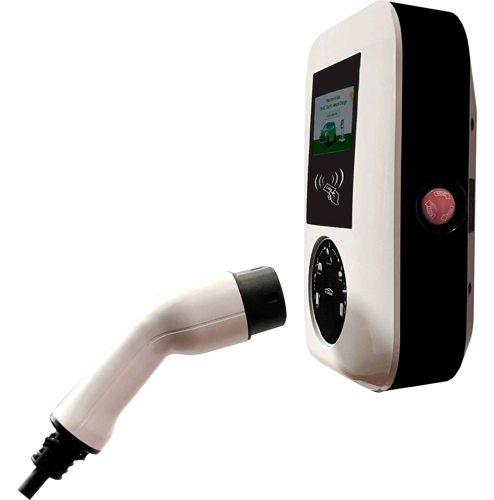 Ac Ev Charger Station Electric Vehicle Charging Station 7kw 11kw 22kw Charger 1632a Type 1