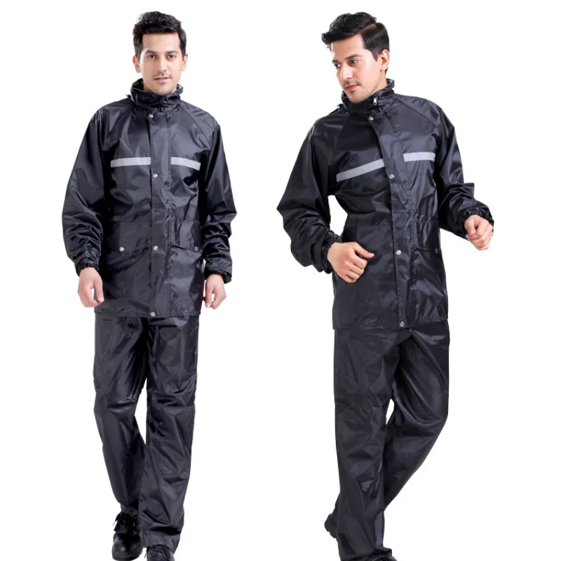 

Waterproof Windproof Conjoined Raincoats Overalls Electric Motorcycle Fashion Raincoat Men And Women Rain Suit Rainwear AA50YY