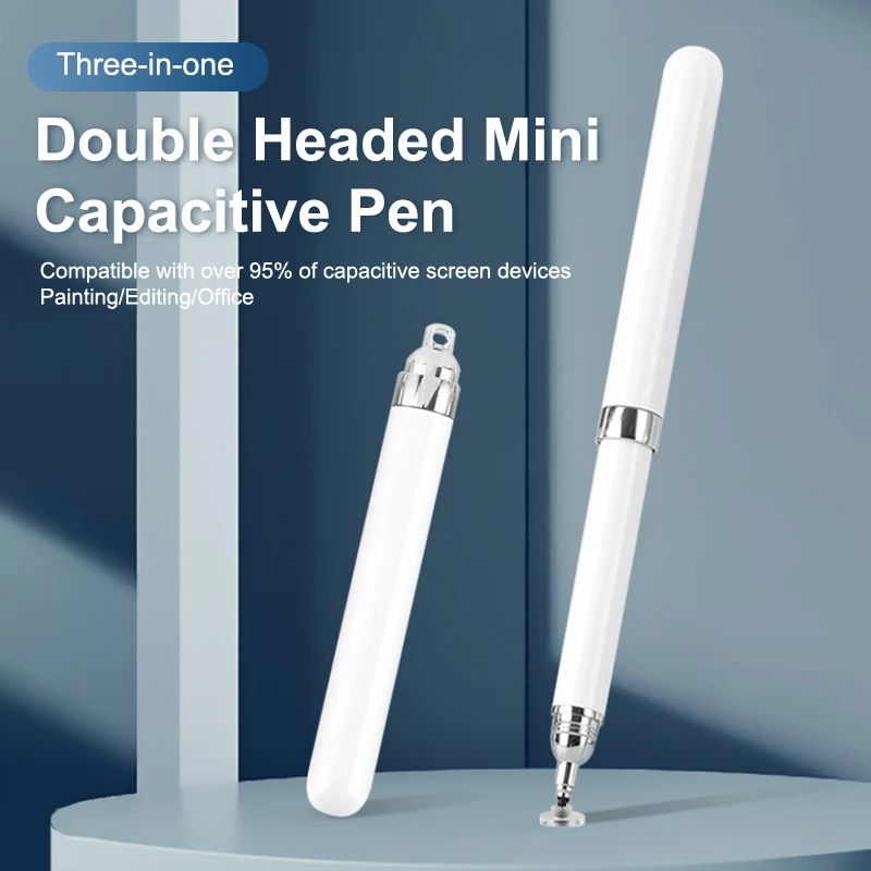 قلم لمس وشاشة قابلة للسحب 2 في 1 وقلم؛ يناسب جميع أجهزة Samsung وiPhone؛ أداة فنية صغيرة مدمجة بالسعة #2