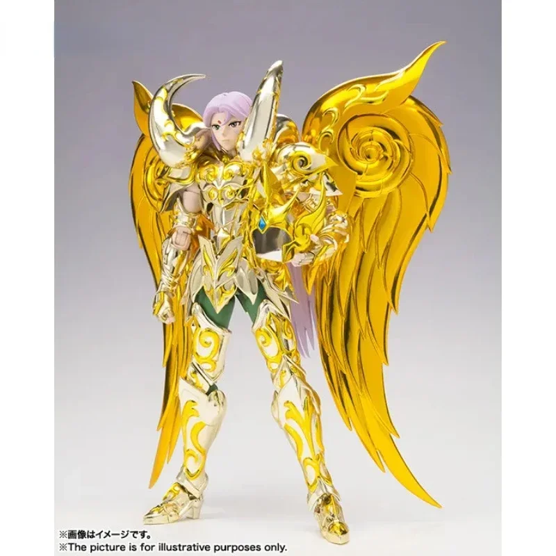 In Stock Bandai Tamashii Nations From Saint Seiya Golden Soul Saint Cloth Action Figure Aries Mu GOD CLOTH Toy Collection Gift