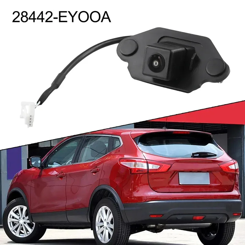 

Car Rear View Camera 28442-EY00A Camera 12V Voltage ABS Material Anti-corrosion For Nissan for Qashqai 2008-2015