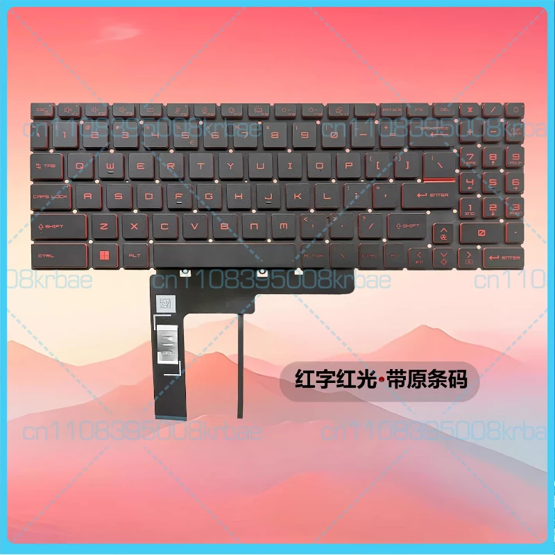 

For AU Micro-Star Alpha 17 B5EEK Star Warrior Pulse GL66 GL76 11UEK/UGKV keyboard