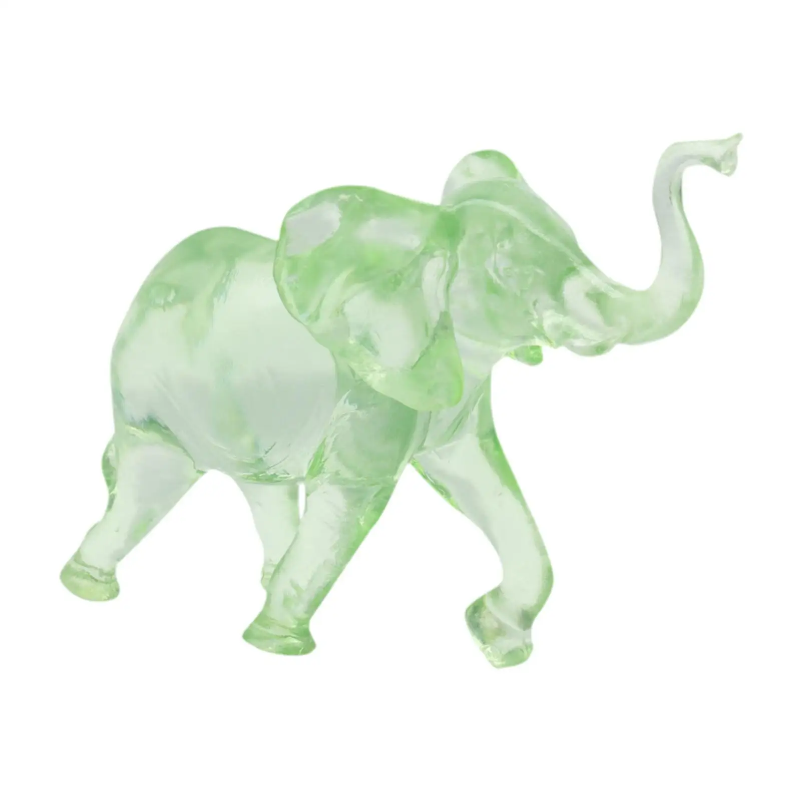 

Elephant Statue Ornament Modern Decorative Collectible Table Decoration Elephant