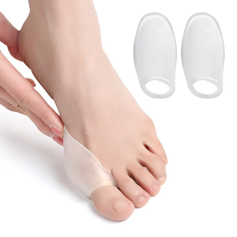 

6 Packs Gel Big Toe Bunion Guard Hallux Bunion Cushion Relieve Toe Pain Absorb Pressure Friction Thin Design Fits in Most Shoes