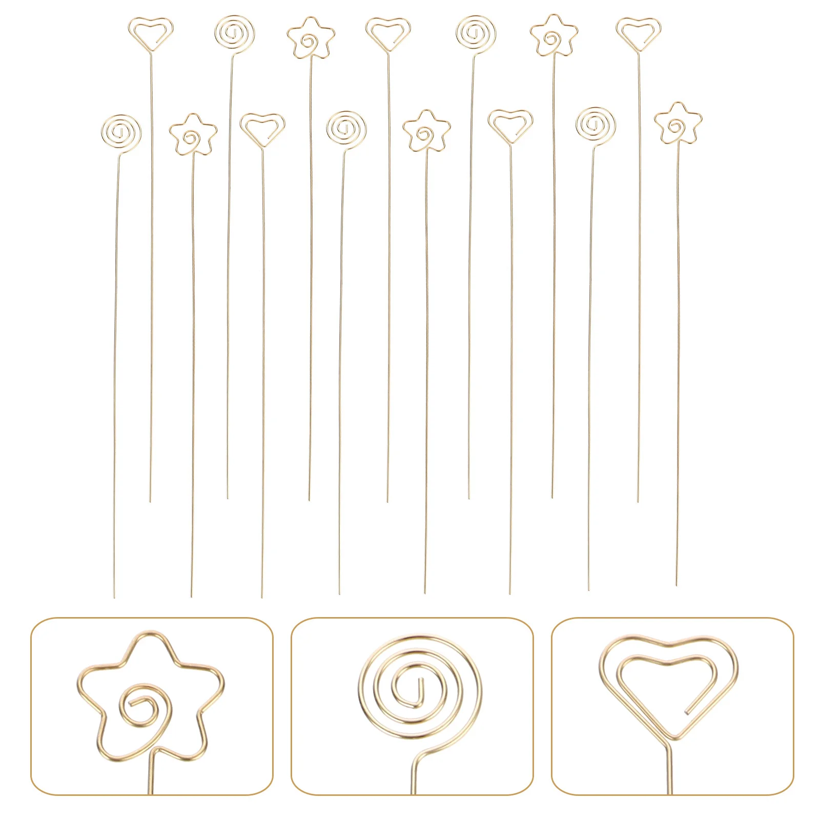 ชุดคลิปหนีบกระดาษรูปดอกไม้ 30 ชิ้น ทำจากลวดเหล็ก สำหรับตกแต่งงานแต่งงาน วันวาเลนไทน์ วันเกิด