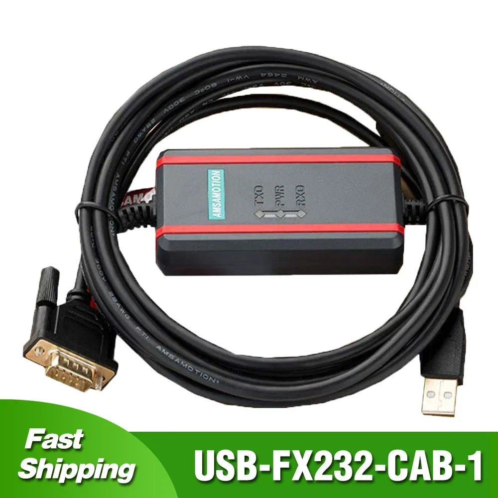 

USB-FX232CAB-1 for Mitsubishi F940/F930/F920 Sereis Touch Screen rData A970 A985GOT Programming Cable Data Line USB-AC30R2-9SS