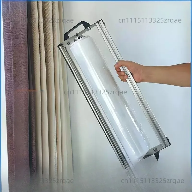 Manual Stretch Film Packaging Machine Wrapping Machine Handle Film Puller Cuttable 30-50cm Film Packing Support