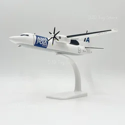 1:100 Aircraft Model Fokker 50 Miniature Replica Collectible