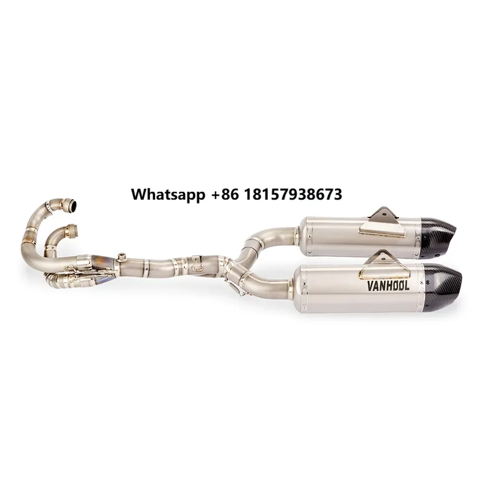 

Factory Direct Selling Titanium Exhaust Pipe System for Motorcycle SWM RS500R
