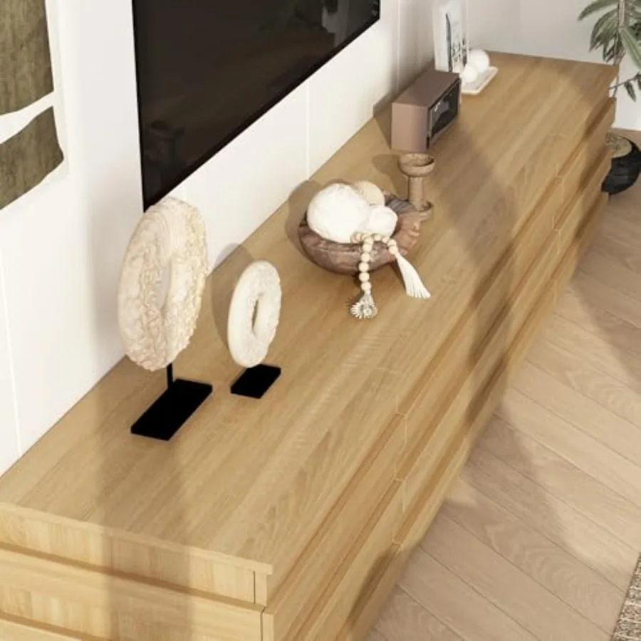 78.7 حامل تلفزيون مخدد مركز ترفيهي أنيق لأجهزة التلفاز حتى 85 بوصة وحدة تحكم تلفزيون حديثة طاولة وحدة تحكم الوسائط لغرفة المعيشة Wo #4