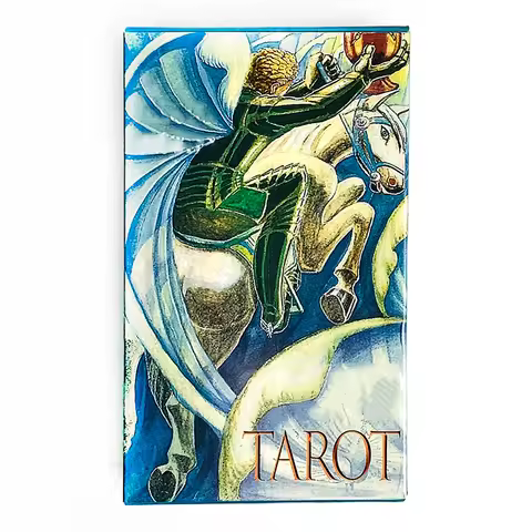 New Tarot Cards A 78 Deck Oracle Prediction Divination Edition Borad Playing Games，Holiday Games Family Gathering Card Game