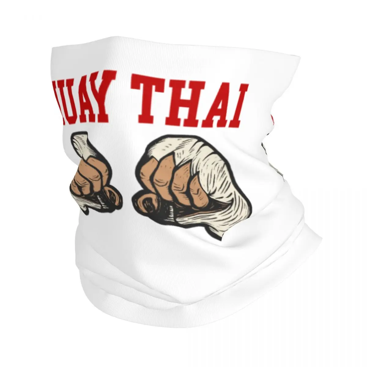 Muay Thai Combat Workout Bandana Winter Neck Warmer Men Windproof Wrap Face Scarf Thailand Kickboxing Boxing Gaiter Headband