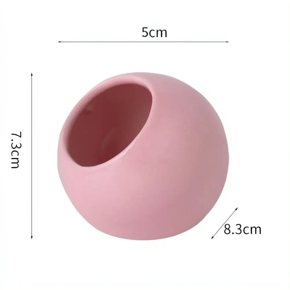 Sturdy Ceramic Bird Feeder Bowl Anti Splash Feeding Dish Parrot Water Container For Small Birds Cage Supplies Durable