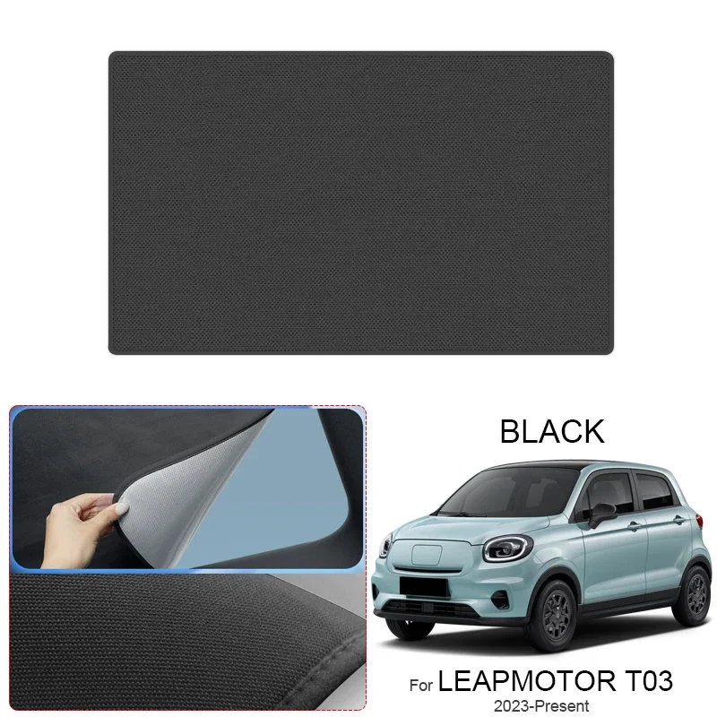 

Для LEAPMOTOR T03 2023-наст. время: Автомобильный солнцезащитный козырек из замшевой ткани с защитой от УФ-излучения и электростатической адсорбцией, теплоизоляционный, для люка/панорамной крыши