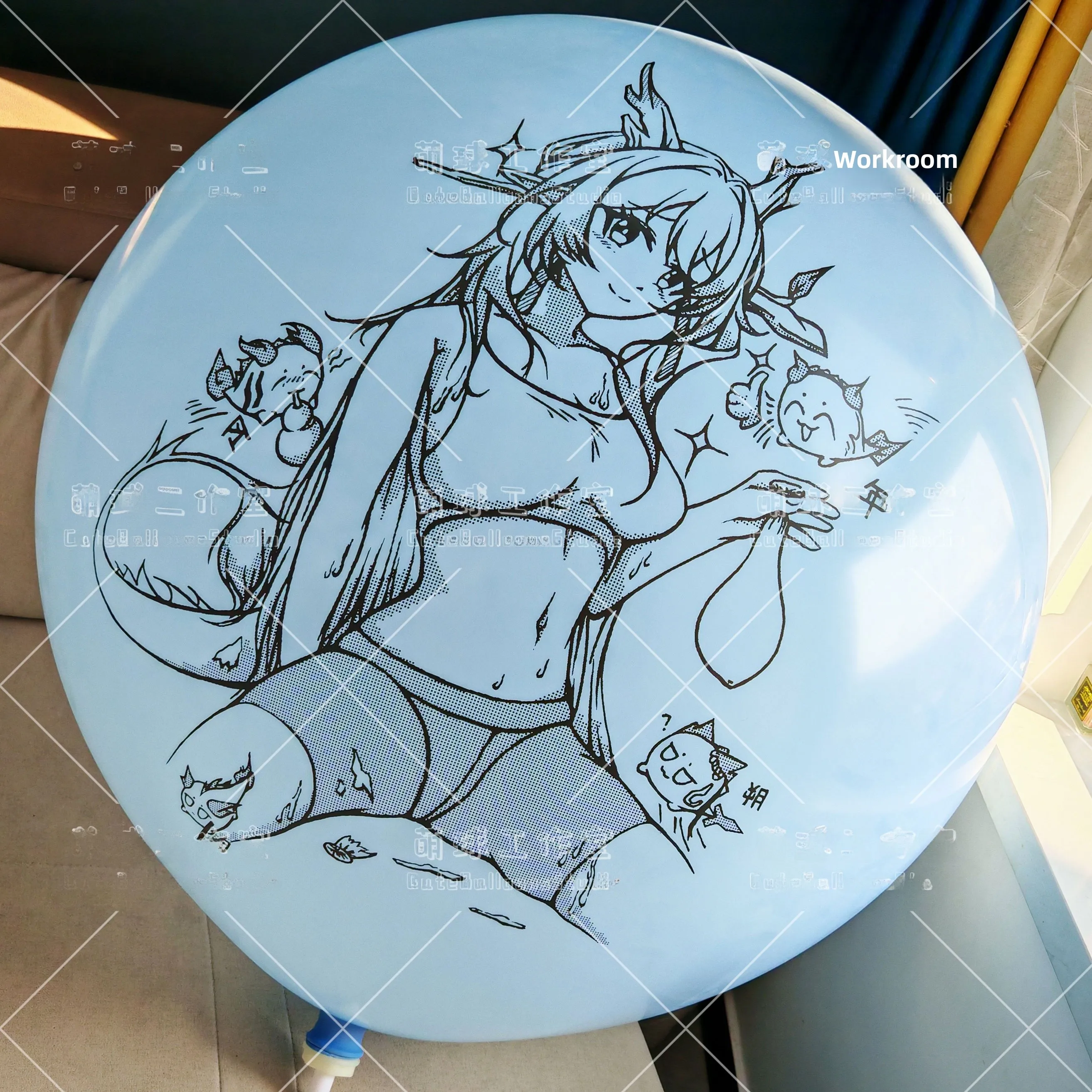 Leuke cartoon bedrukte ballonnen Sport ormen Millet Anime bedrukte ballonnen Looner Moe Series Latex ballonnen