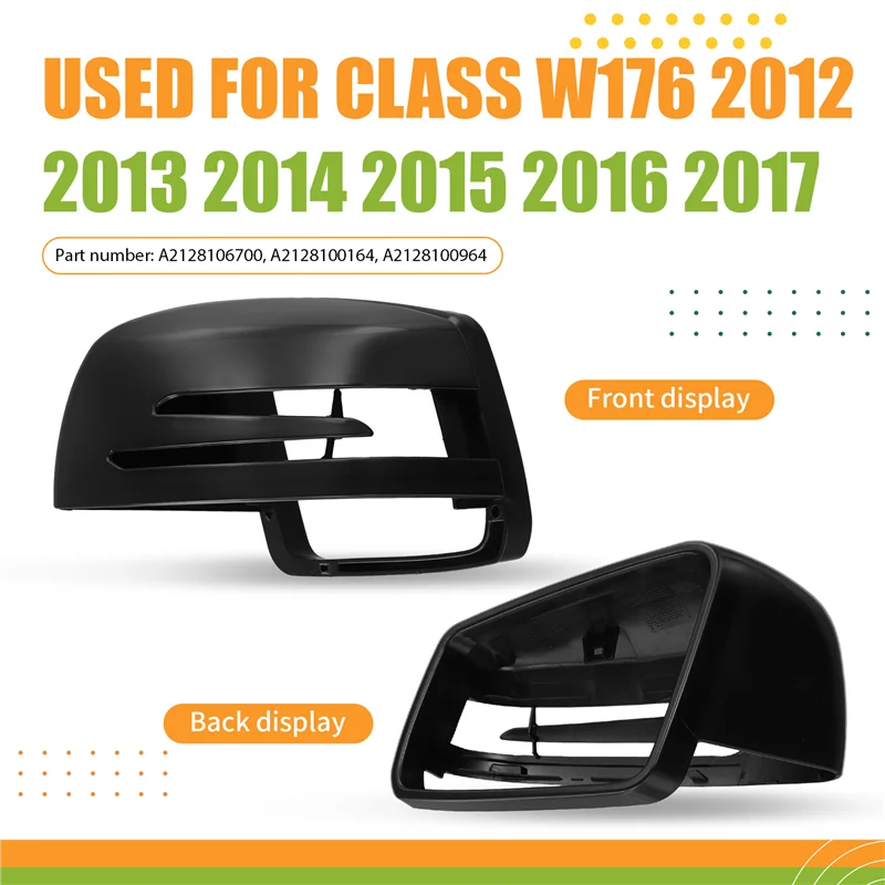 

AT92-Door Wing Rearview Mirror Cover Caps Car Rearview Mirror Cover For Mercedes A B C E S Class C207 W204 W212