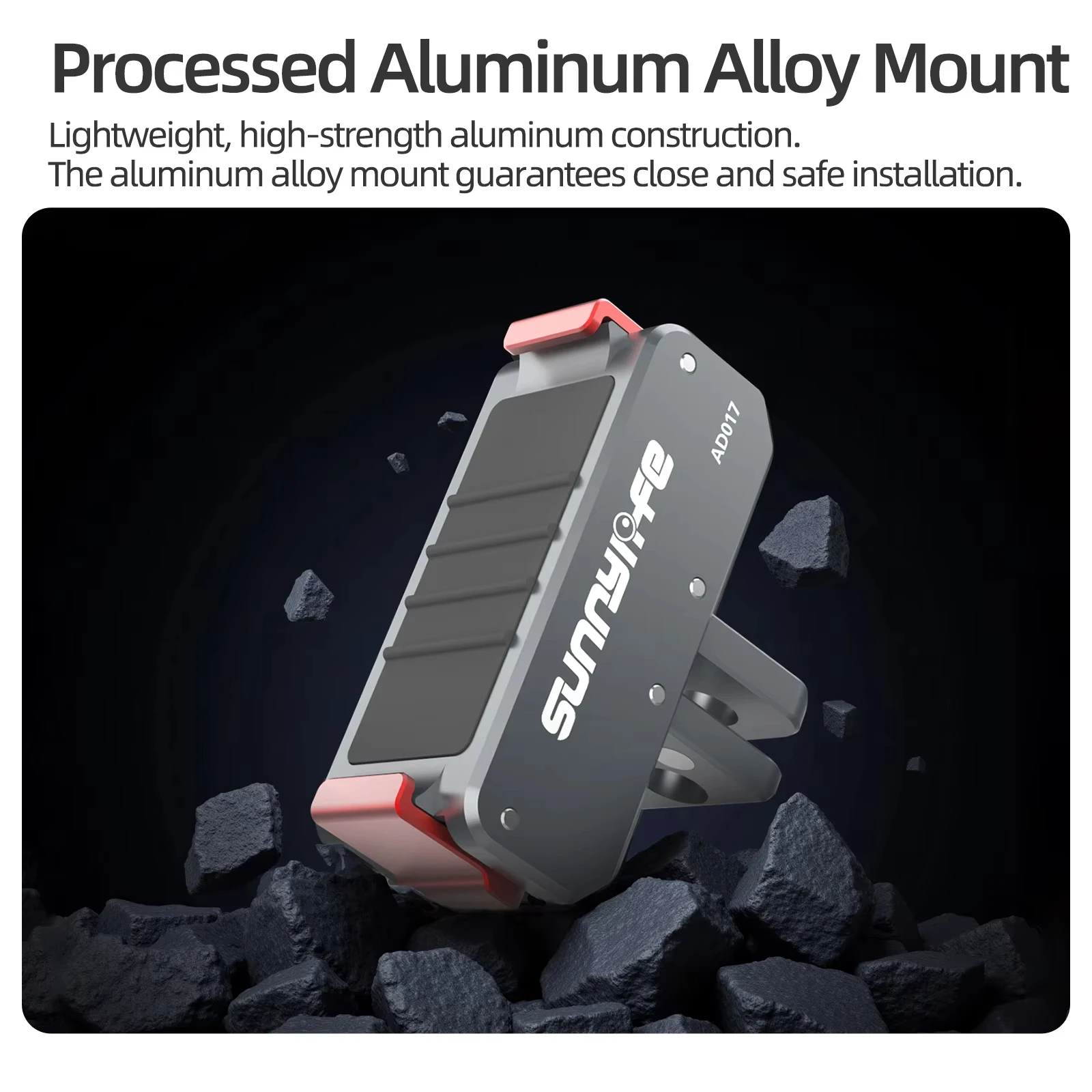 Adaptador magnético de liberação rápida de metal para dji osmo nano/360/action 5pro/4/3, montagem dobrável, acessório de extensão de tripé para capacete de bicicleta