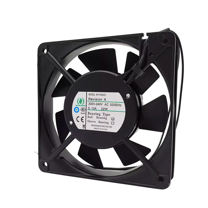 

НОВЫЙ ОРИГИНАЛЬНЫЙ M115AA2H AC 200/240 В 0,13 А 12025 120*120*25 мм 12 см ОХЛАЖДАЮЩИЙ ВЕНТИЛЯТОР