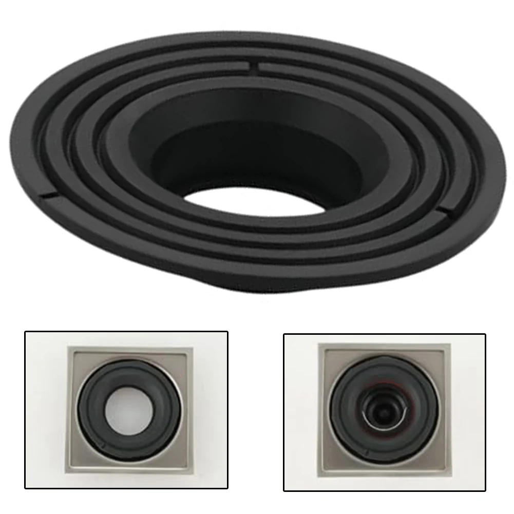 

Floor Drain Reducer Silicone Adaptor 2'' To 4'' Hole For Hose Pruning Length Kitchen Bathroom Accessories For Drainage Pipe Seal