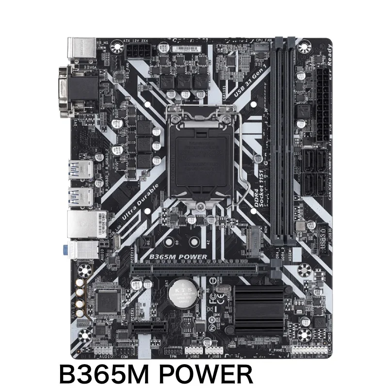 For Gigabyte B365M POWER Desktop Motherboard LGA 1151 DDR4 M-ATX Mainboard 100% Tested OK Fully Work Free Shipping