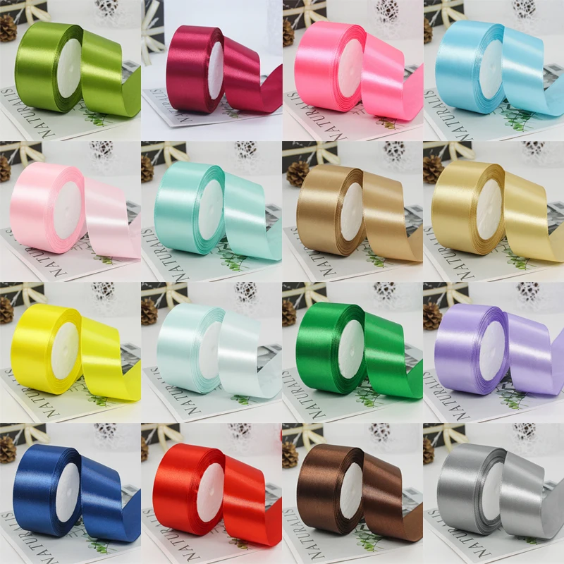 4cm×220cm Rose Ribbon Wedding Ribbon Flower Gift Cake Package Ribbon Birthday Wedding Decoration Supplies Ribbon Wholesale