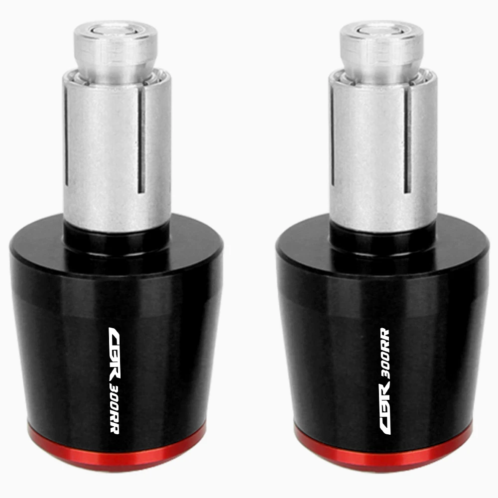 

FOR HONDA CBR300RR 2016-2023 CNC Aluminium Motorcycle Accessories Handlebar Grips Bar Ends Cap Counterweight Plug Slide Cover