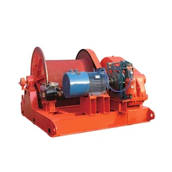 20 ton 50 ton 100 ton 200m hydraulic electric rope winch machine