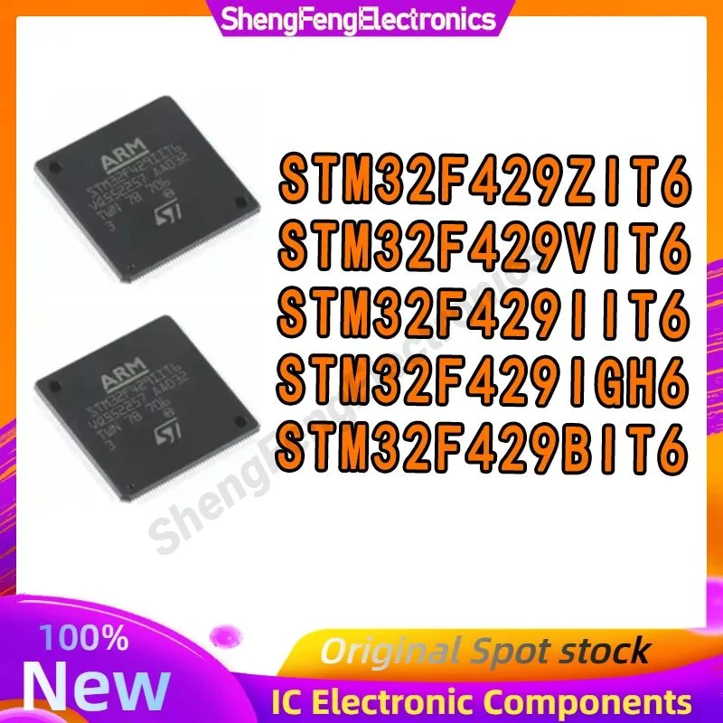 

STM32F429ZIT6 STM32F429IIT6 STM32F429IGH6 STM32F429BIT6 STM32F429VIT6 STM32F429 STM32F STM32 STM IC MCU Chip LQFP-176 in Stock